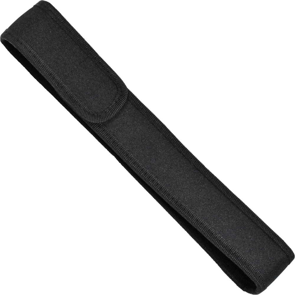 Baton hard rubber handle