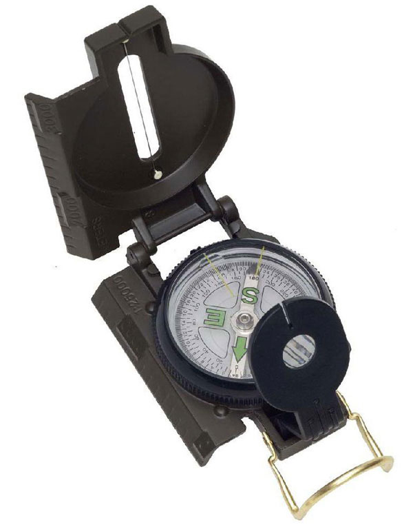 Military Compass Oil mounted