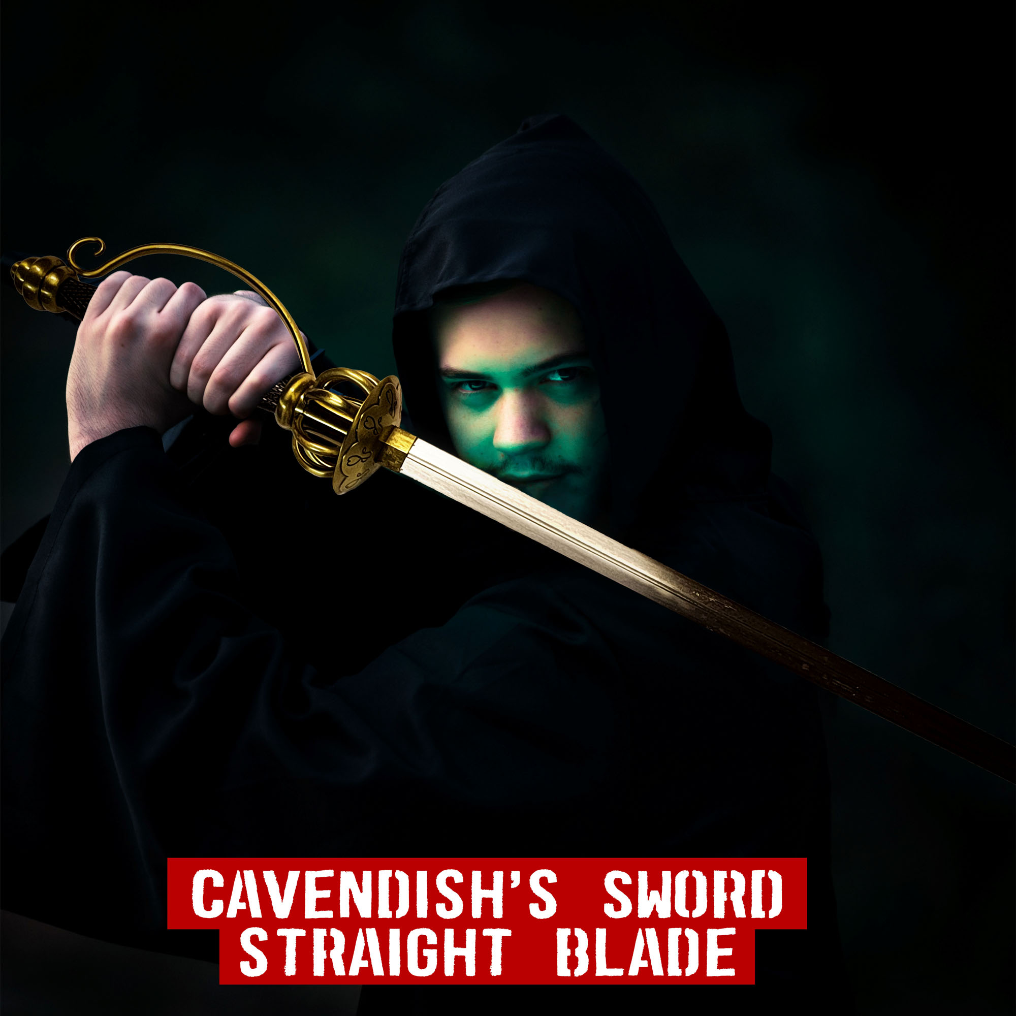 One Piece - Cavendish's Sword with Sheath - straight Blade