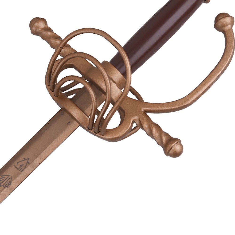 Clair Obscur: Expedition 33 – Maelles Rapier (117 cm) Stahl-Replika mit Holzscheide