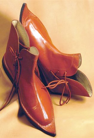 Viking Leather Shoes, Size 11
