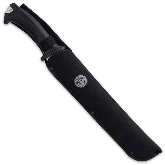 Colombian Raptor Black Machete with Sheath