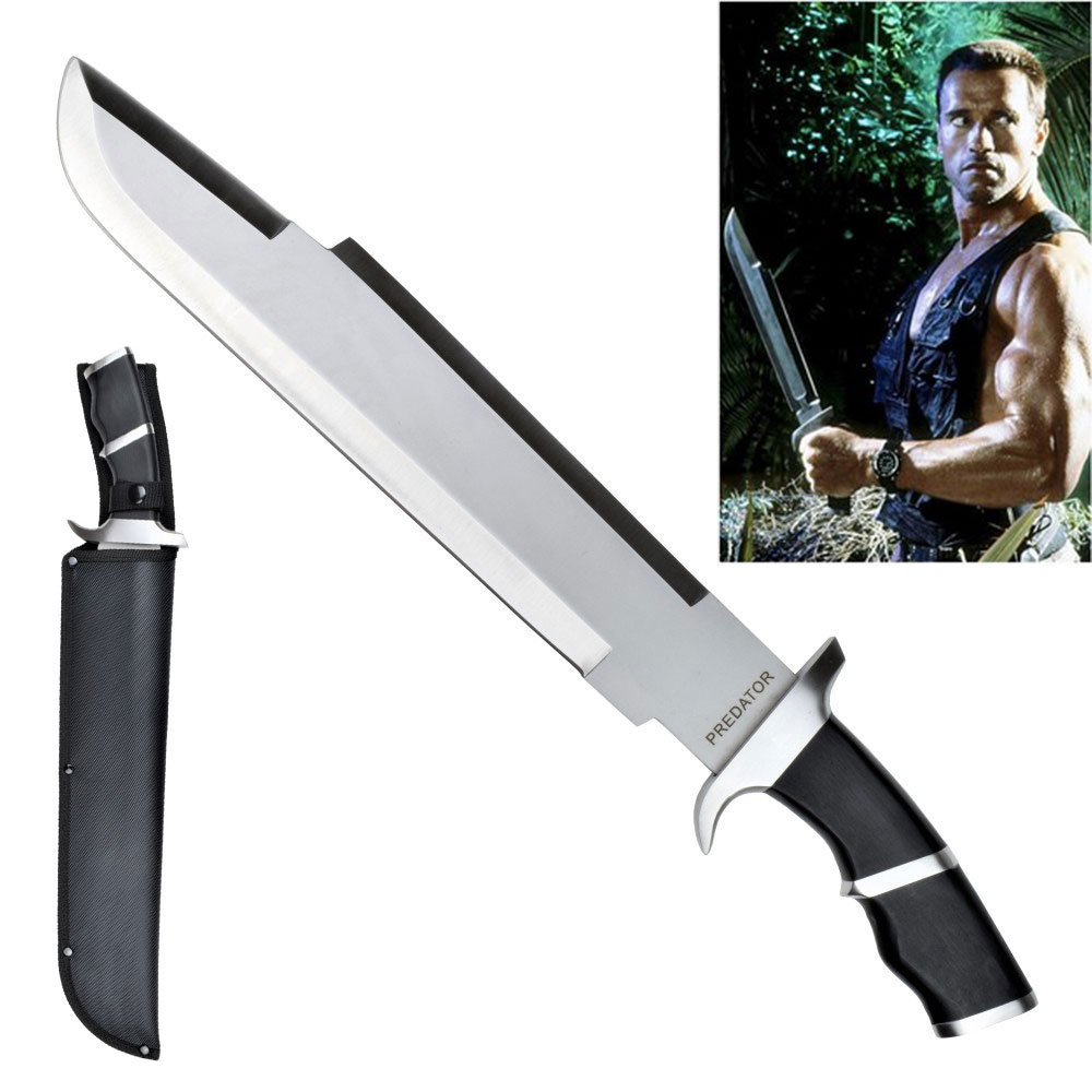 Predator Raptor Machete mit Scheide