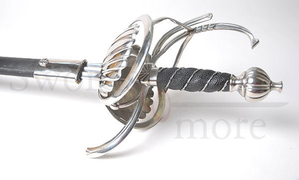 Geriffeltes Swept Hilt Rapier