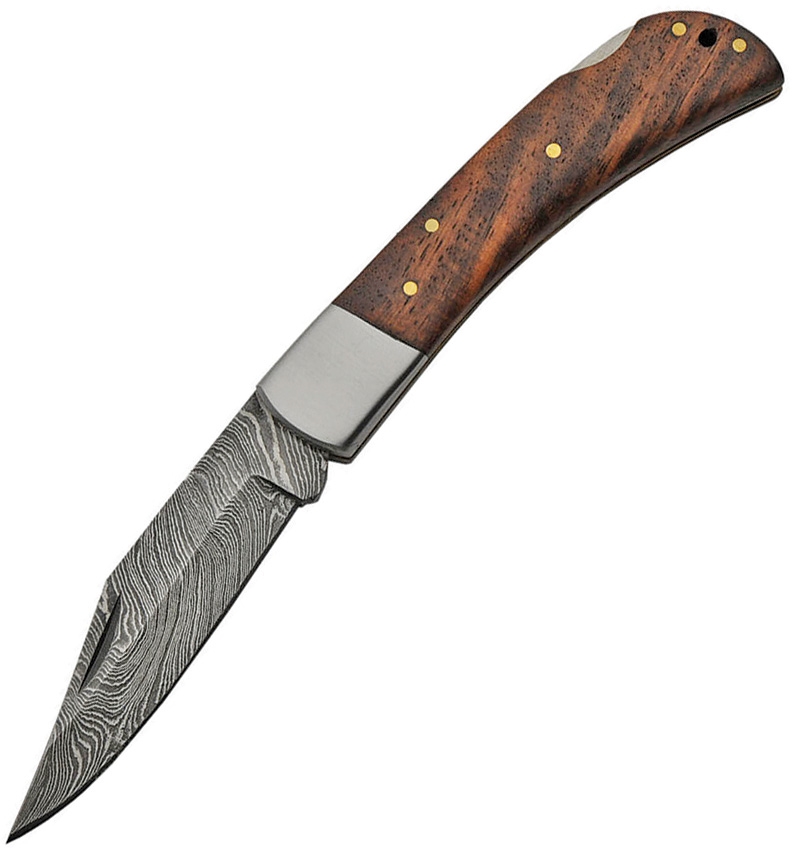 Damascus Pocket Knife