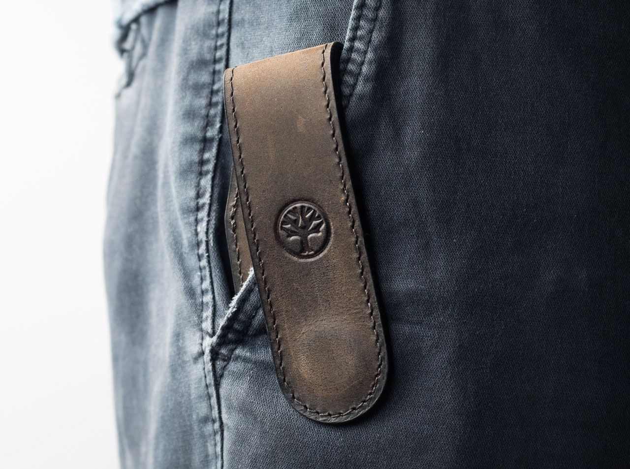 Magnet-Stecketui Braun Groß