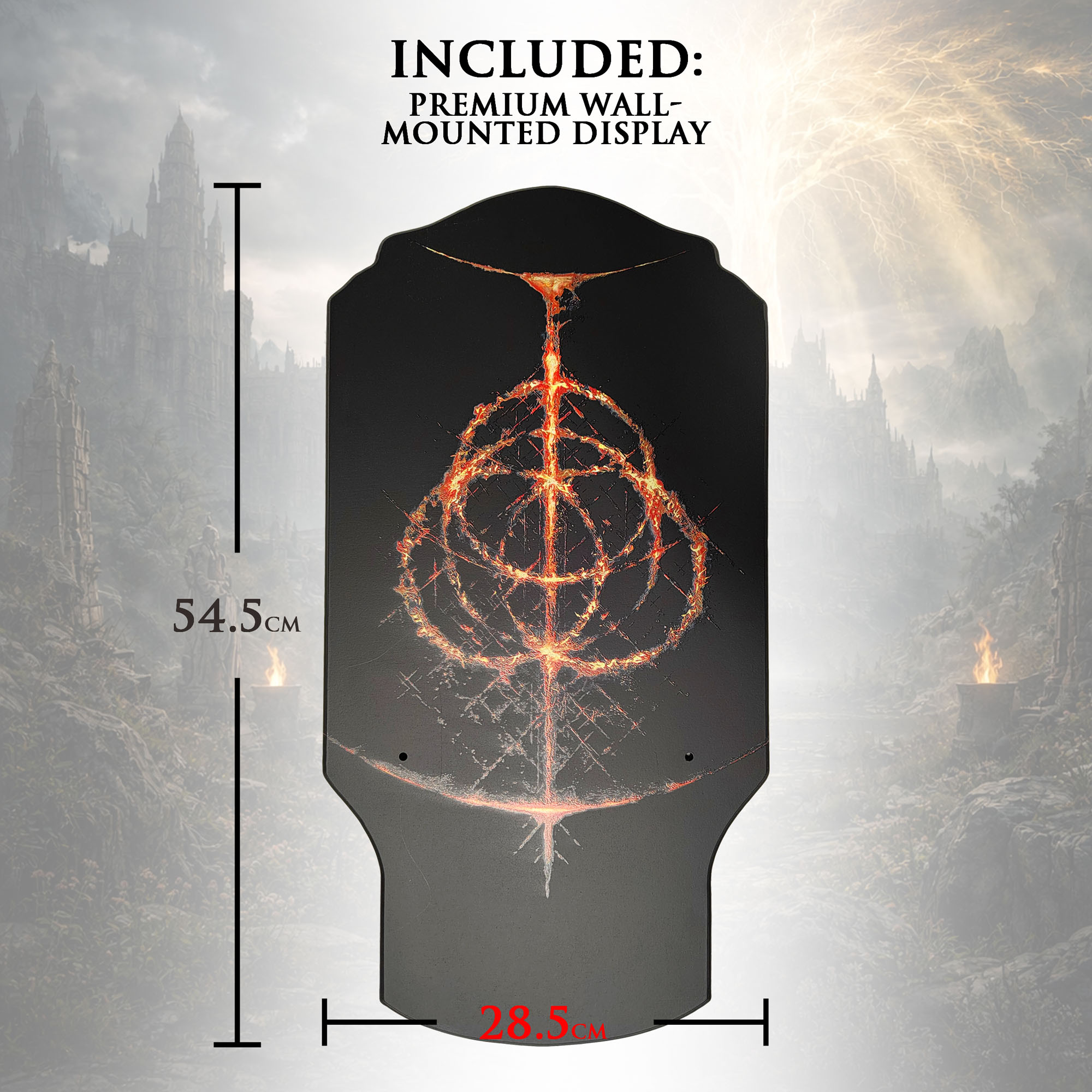 Elden Ring - Dark Moon Großschwert mit Wandtafel