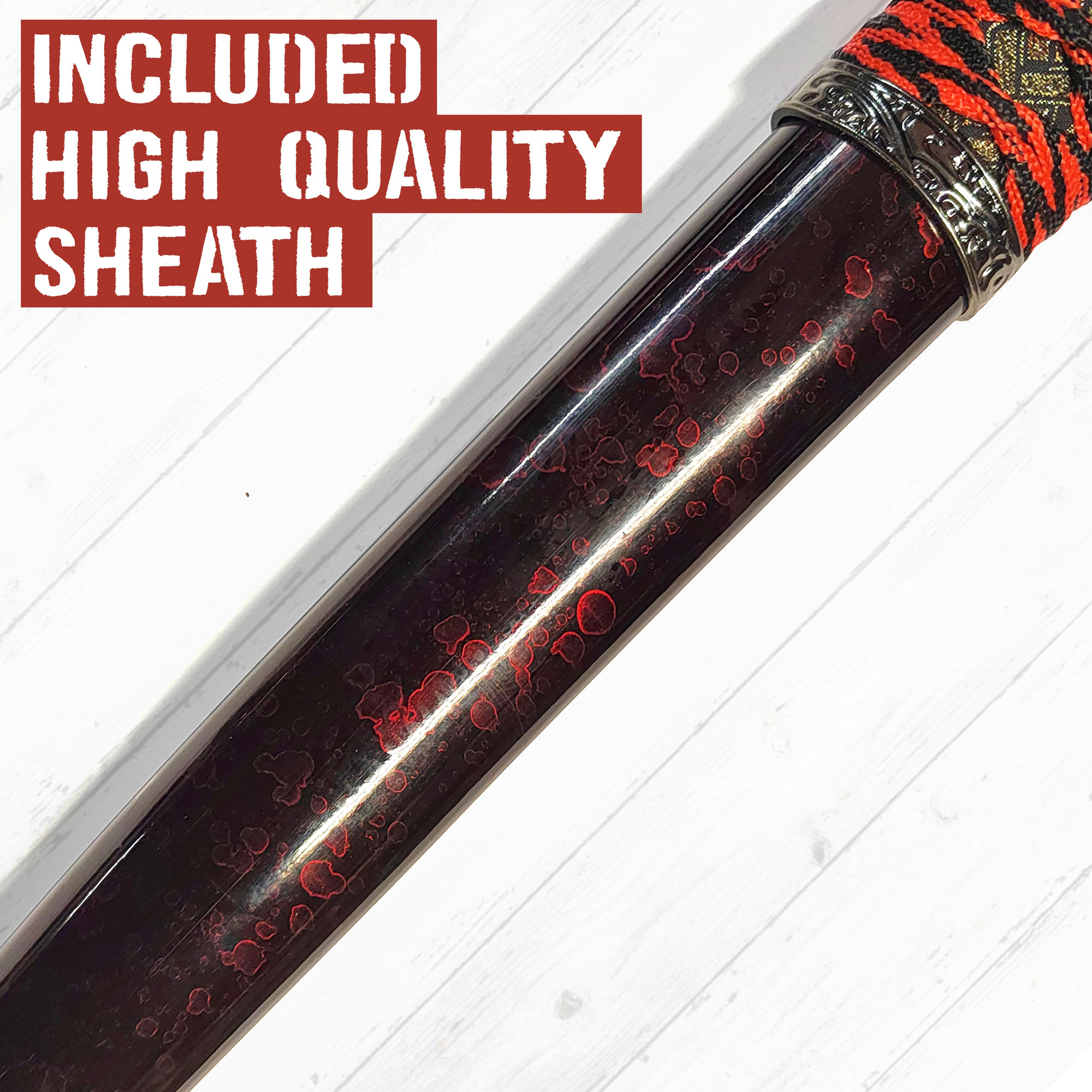Samurai Schwert 3er Set mit Ständer - Drache (Katana, Wakizashi und Tanto) Samurai Schwert 3er Set mit Ständer - Drache (Katana, Wakizashi und Tanto)