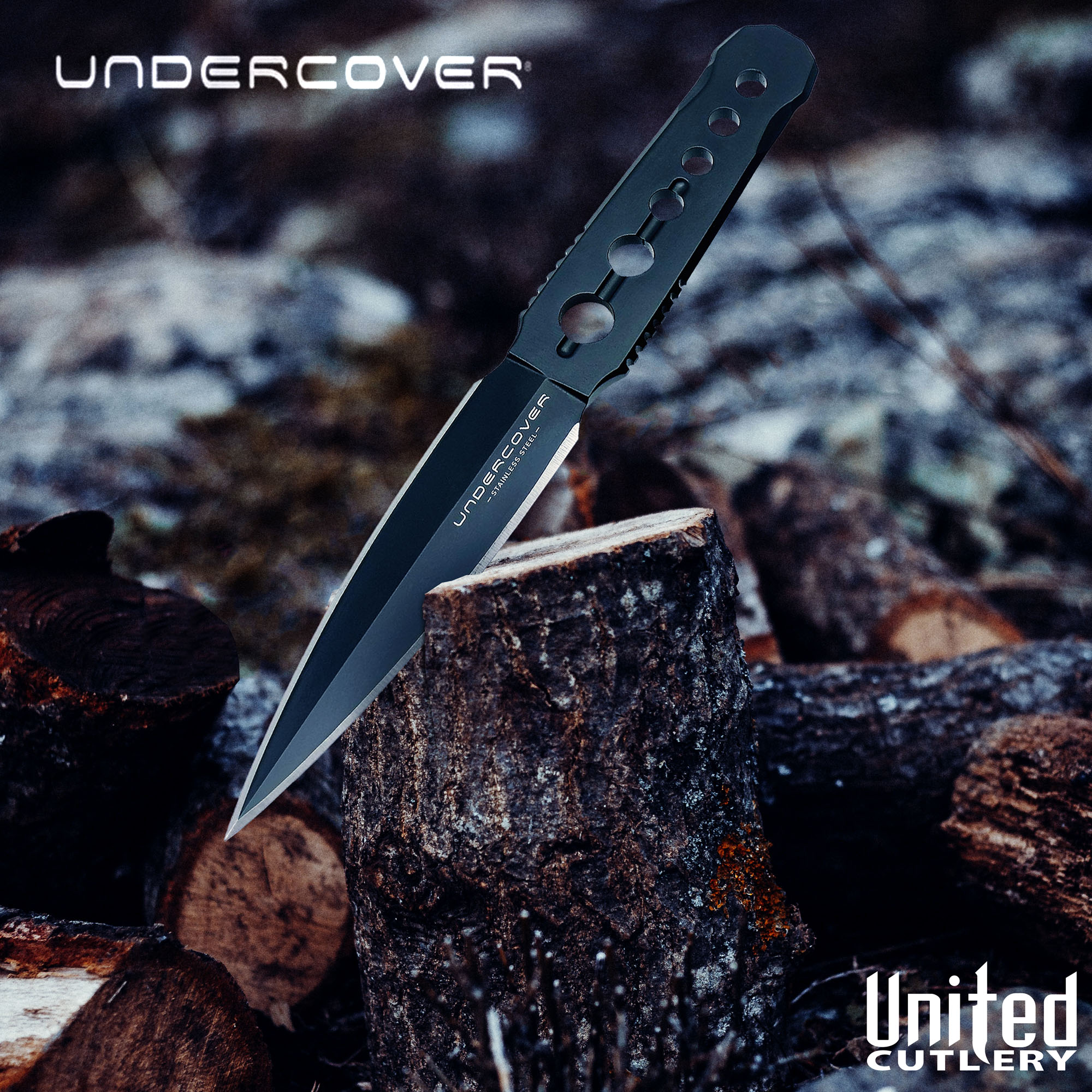 Undercover CIA Stinger Knife and Sheath