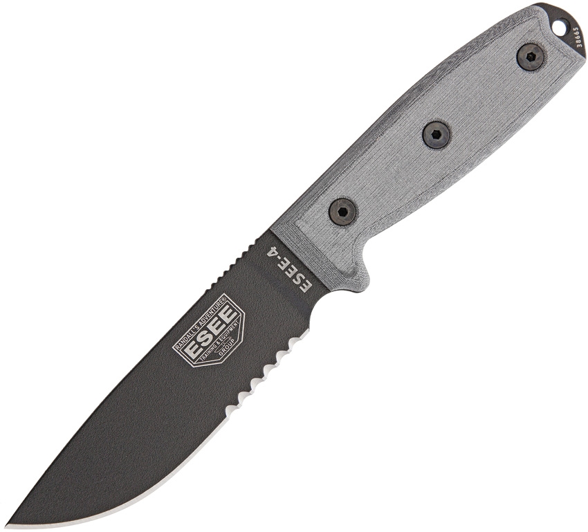 Model 4 Stainless Serrated 
