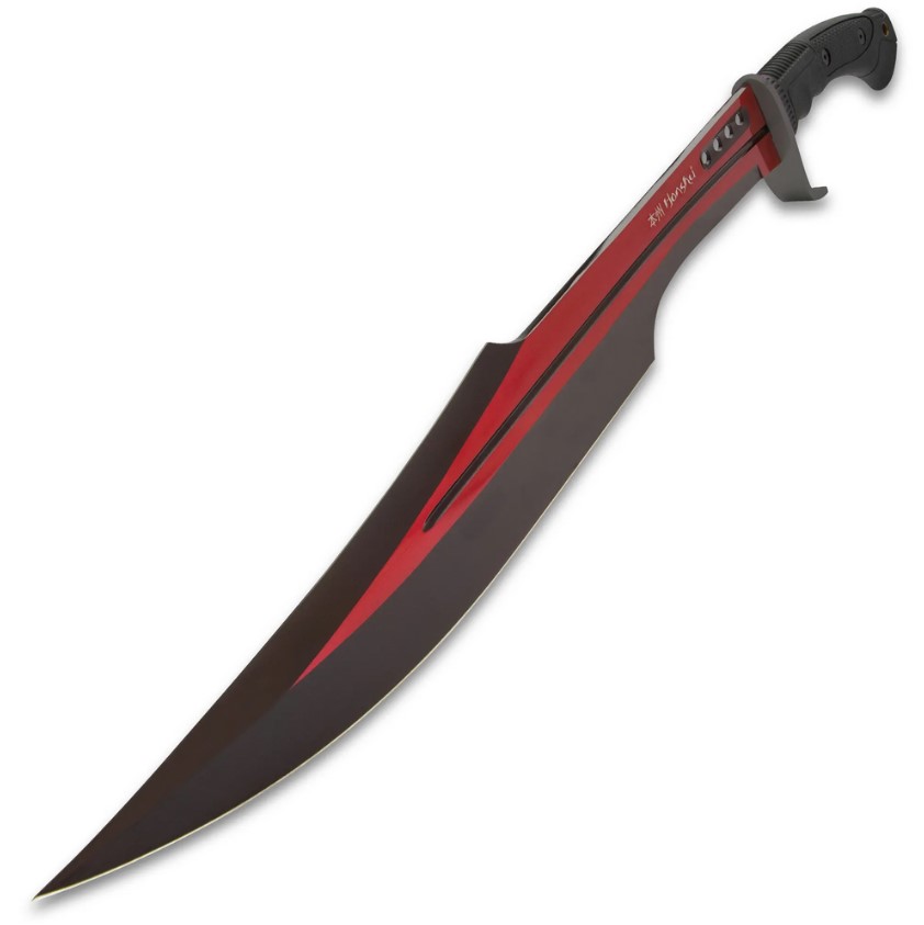Honshu Red Spartan Sword And Scabbard