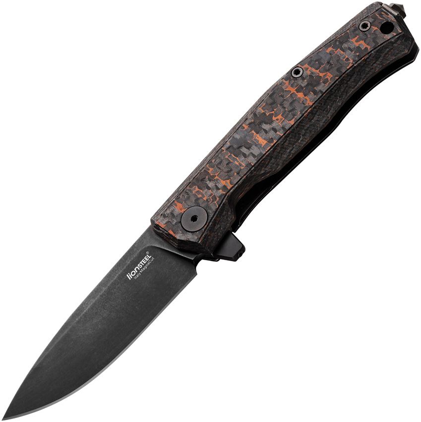 Myto, Copper Snakeskin FatCarbon and Black Titanium Handles