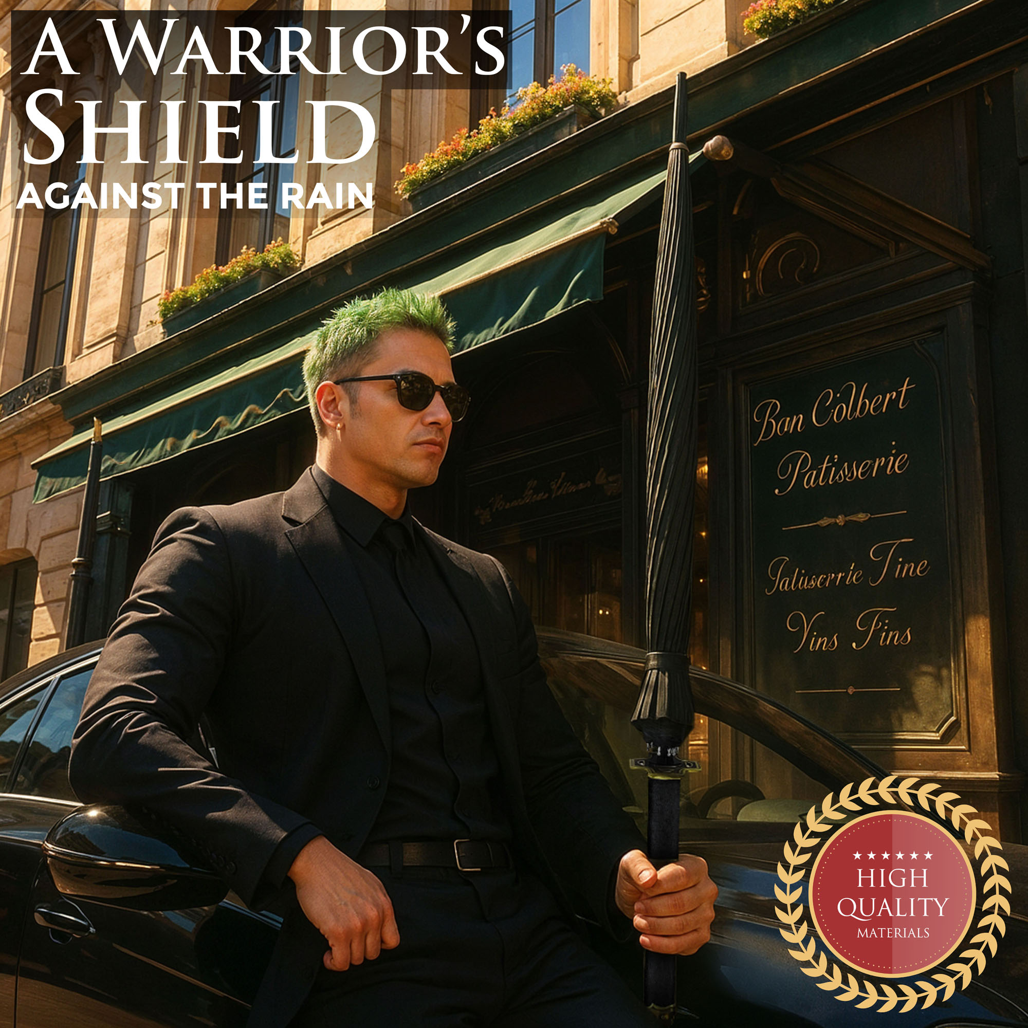 One Piece – Roronoa Zoro Yubashiri Katana Umbrella (16K Premium Version)