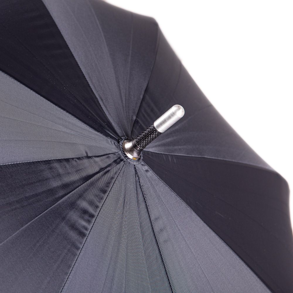 Safety umbrella "XXL extra long" knob handle, Plum