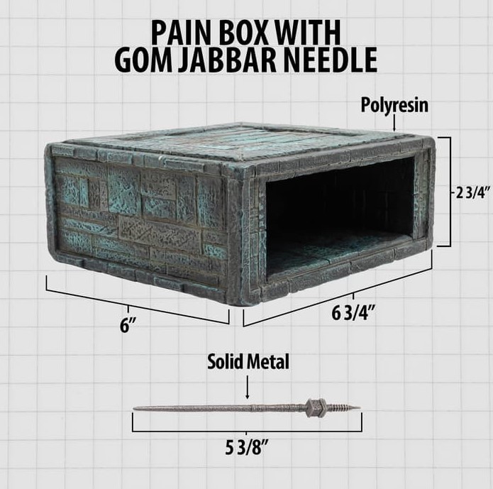 Dune Pain Box with Gom Jabbar Needle