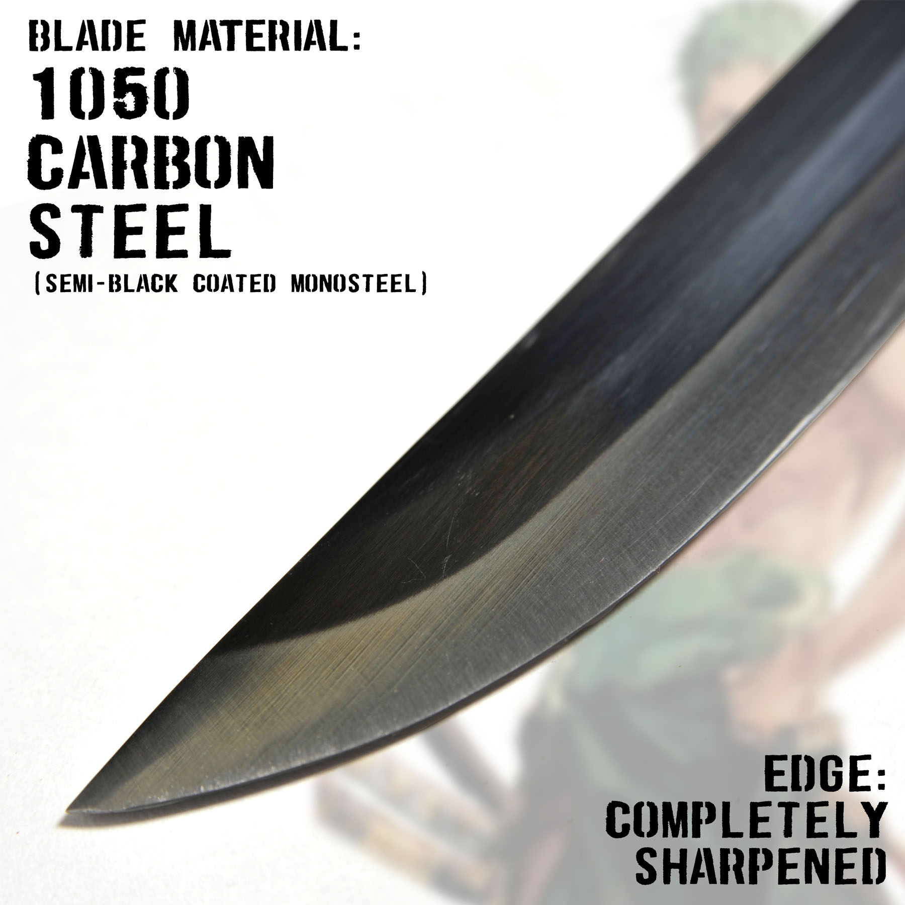 Wado-Ichi-Monji von Roronoa Zoro Katana - Handgeschmiedet