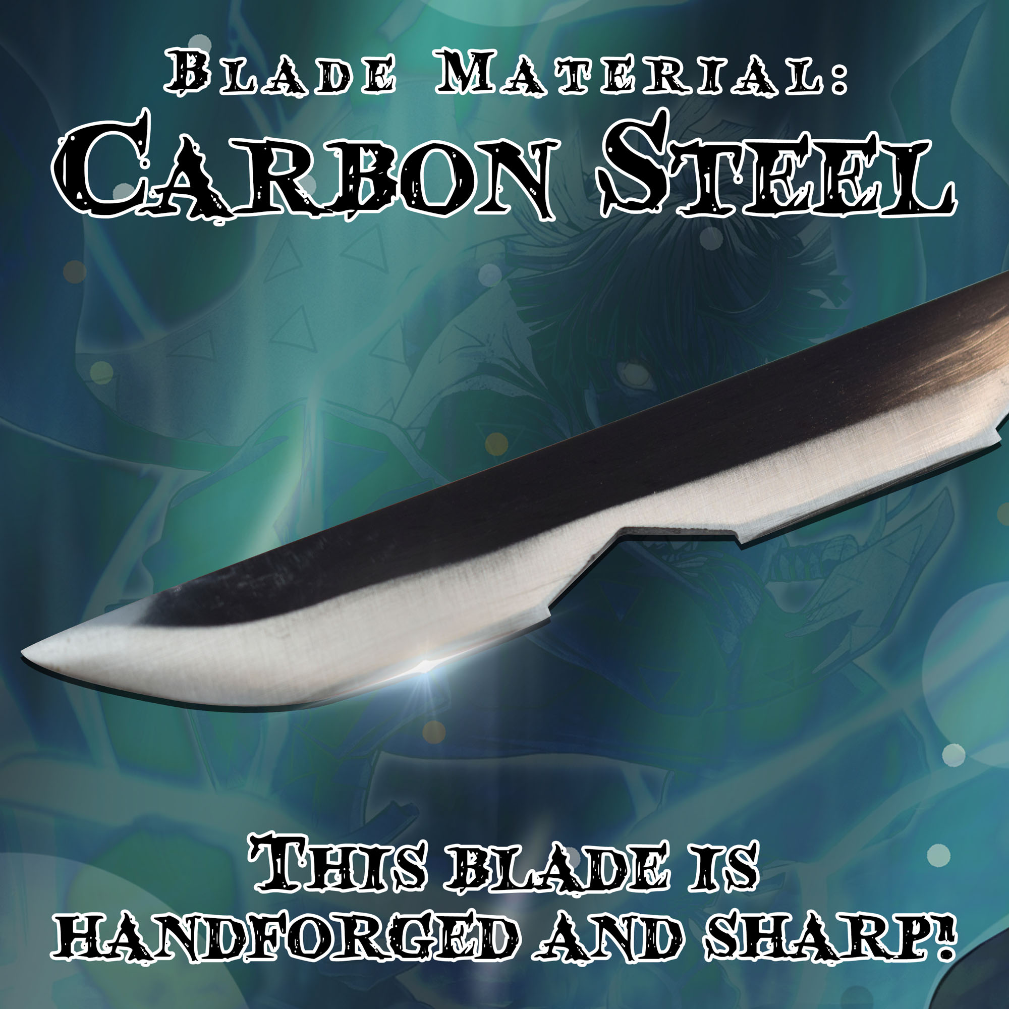 Demon Slayer: Kimetsu no Yaiba - Hashibira Inosuke Schwert - handgeschmiedet