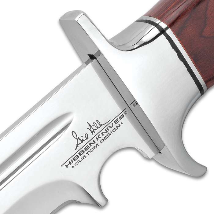 Gil Hibben Wood Bowie Messer Gil Hibben Wood Bowie Messer