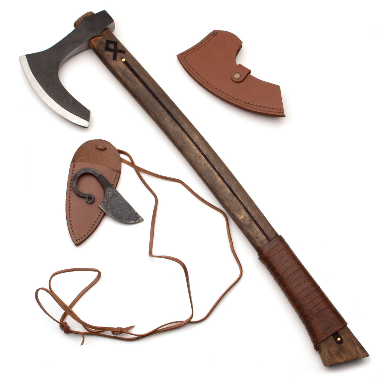 Othala Viking Bearded Axe Set