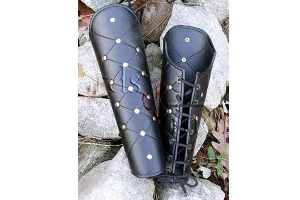 Leather Greaves