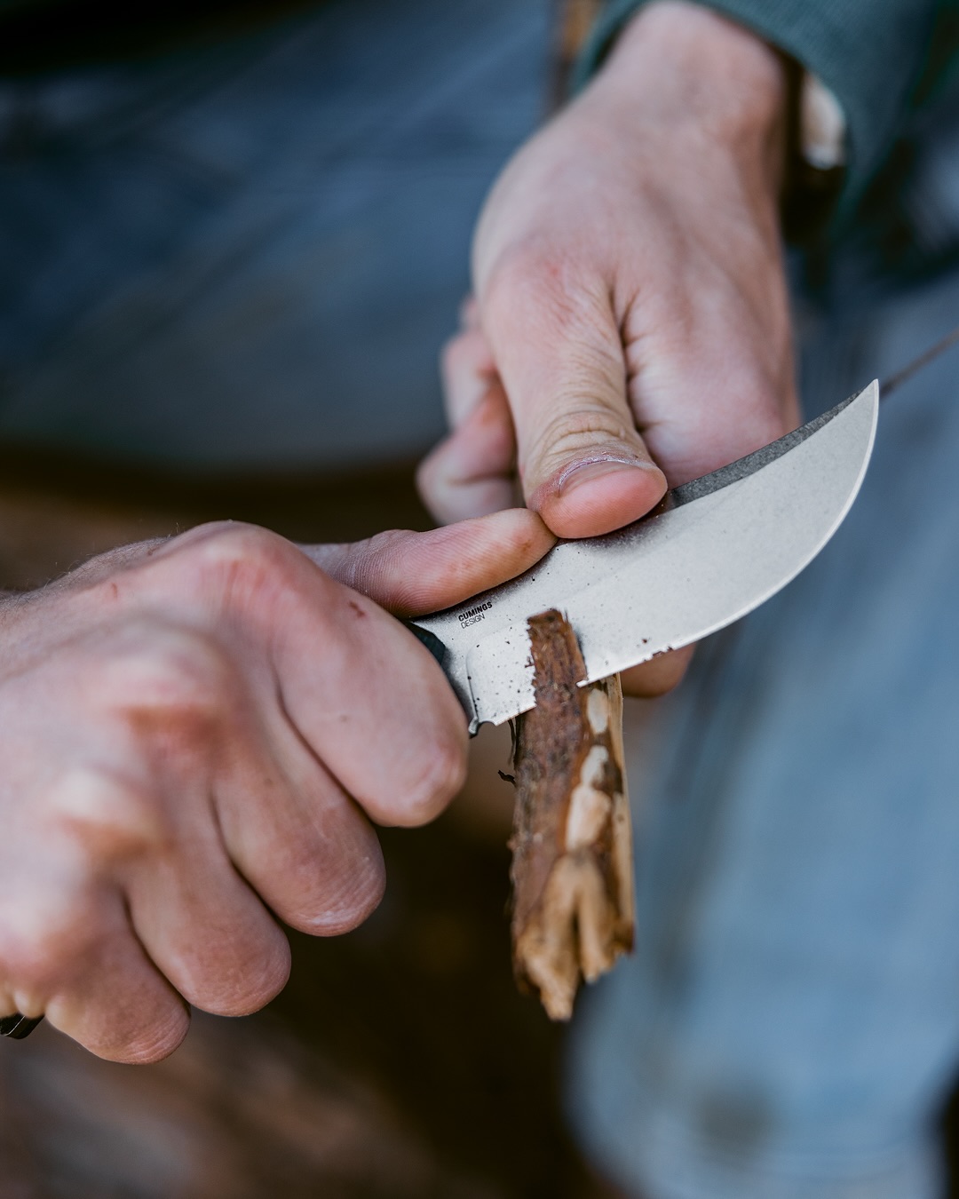 Burrower Black Micarta