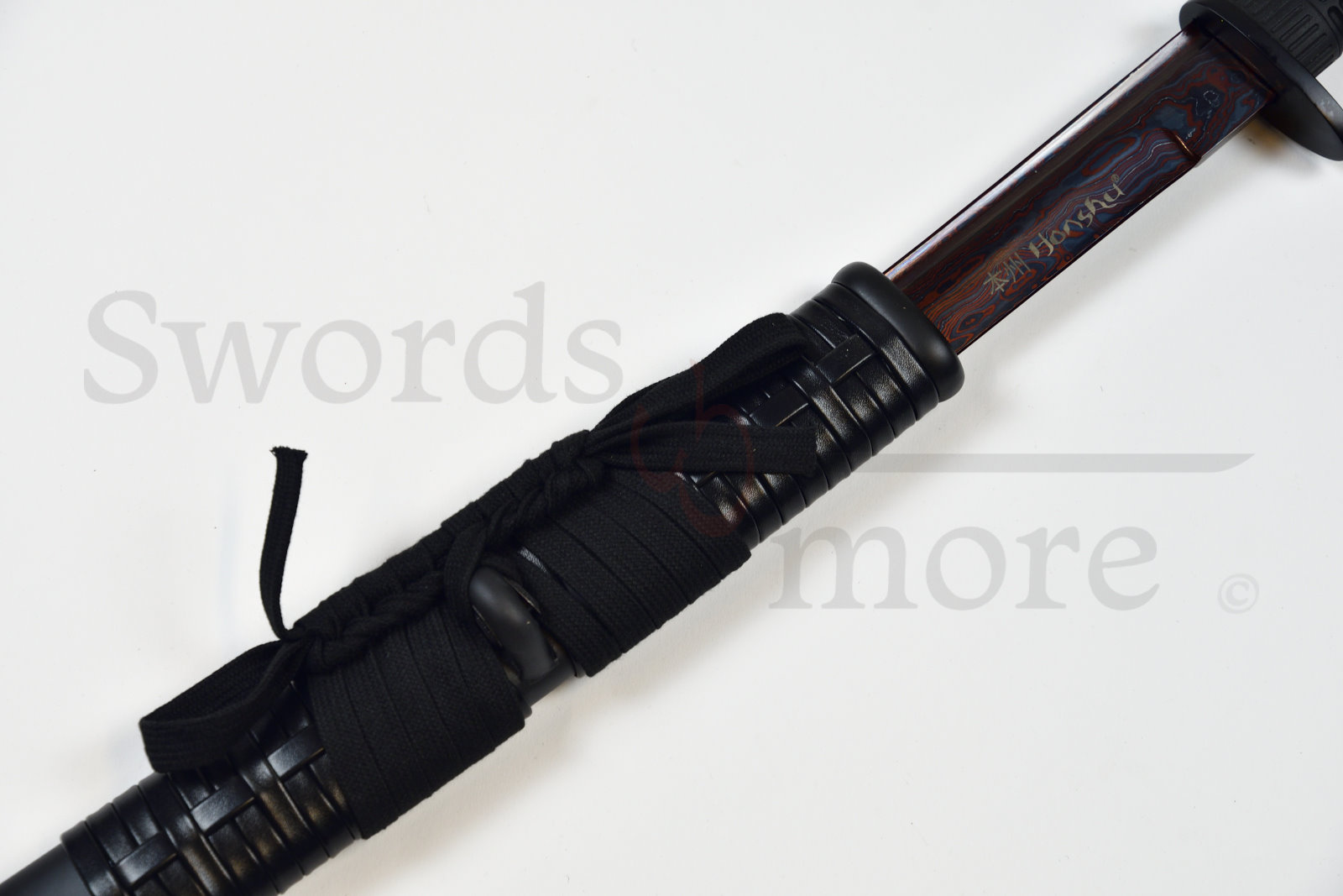 Honshu Boshin Schwarzes Damaszener-Katana