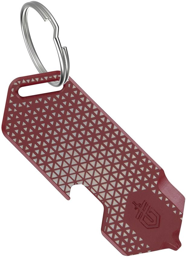 Shard DT Keychain Tool Hex drab red triangle