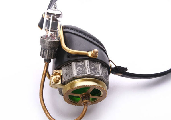 Monocle with LED black