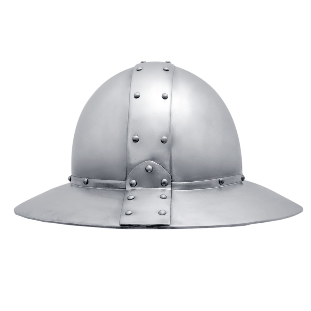 XIII th C Kettle Hat helmet, Size L