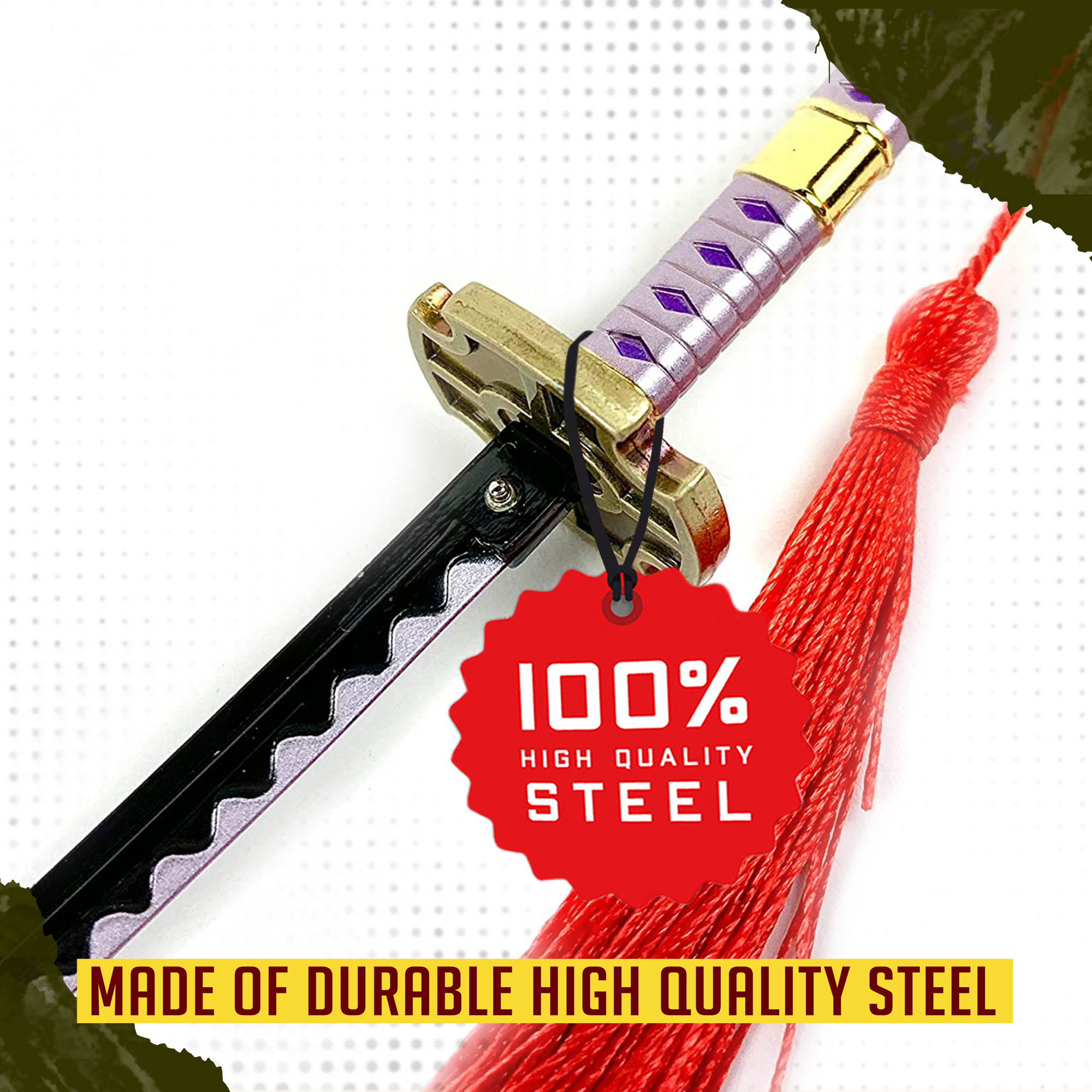 One Piece – Luffy Nidai Kitetsu Sword Letter Opener with Sheath and Stand