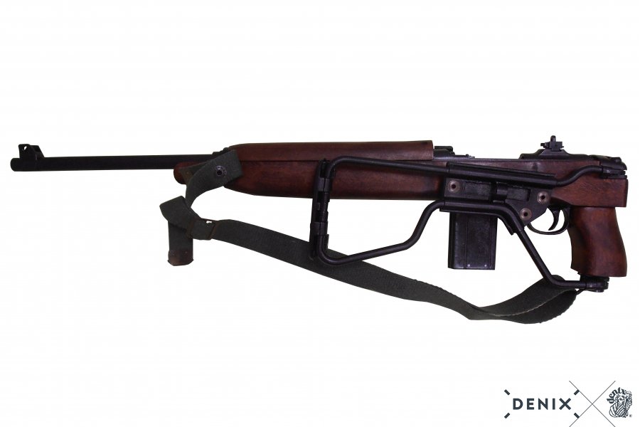 M1A1 carbine replica, paratrooper model with folding buttstock, USA 1941
