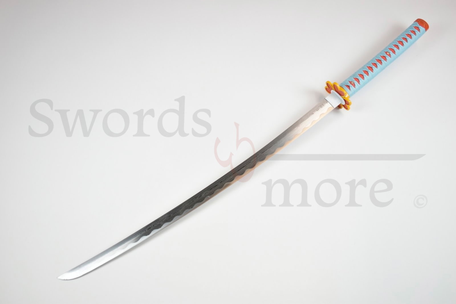 Demon Slayer: Kimetsu no Yaiba - Kanroji Mitsuri Schwert - handgeschmiedet und gefaltet, Set