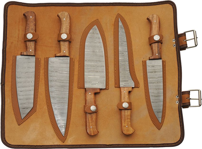 Mosaik-Küchenmesser Set 5-teilig