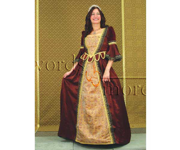 Florentine Gown, red, size XL
