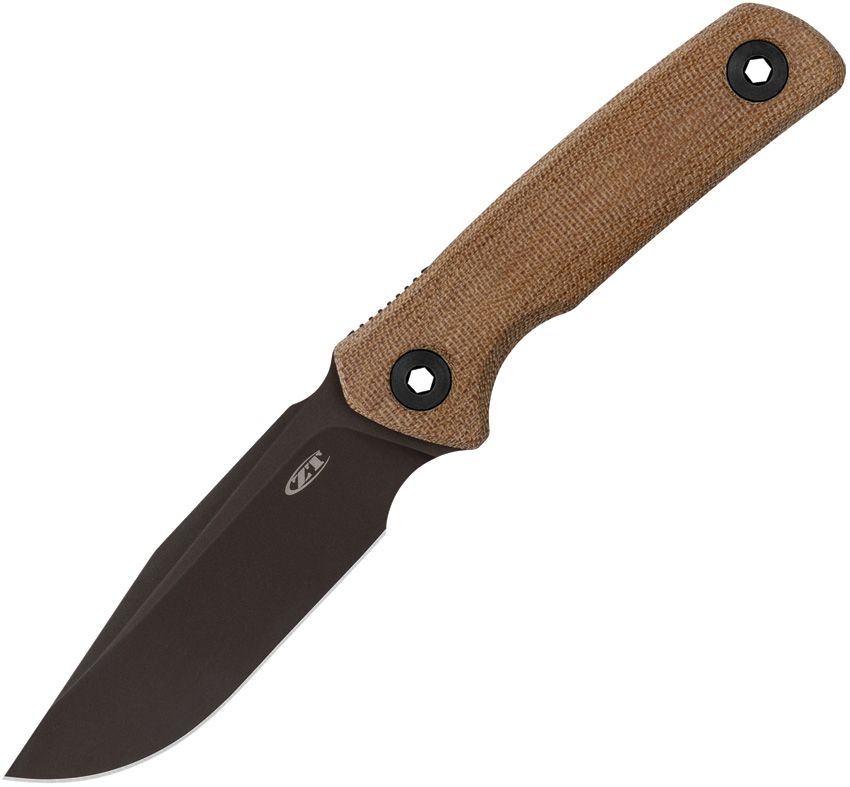 Model 0004, CPM-CruWear Dark Bronze Cerakote Clip Point Blade