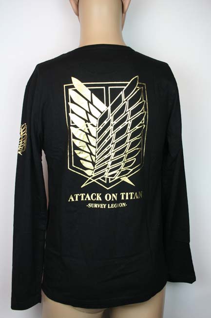 Attack on Titan - langärmeliges Freizeitshirt