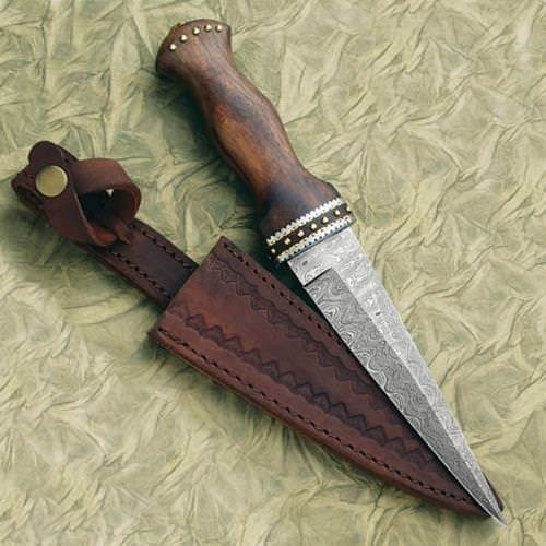 Damast Sgian Dubh Raider Messer