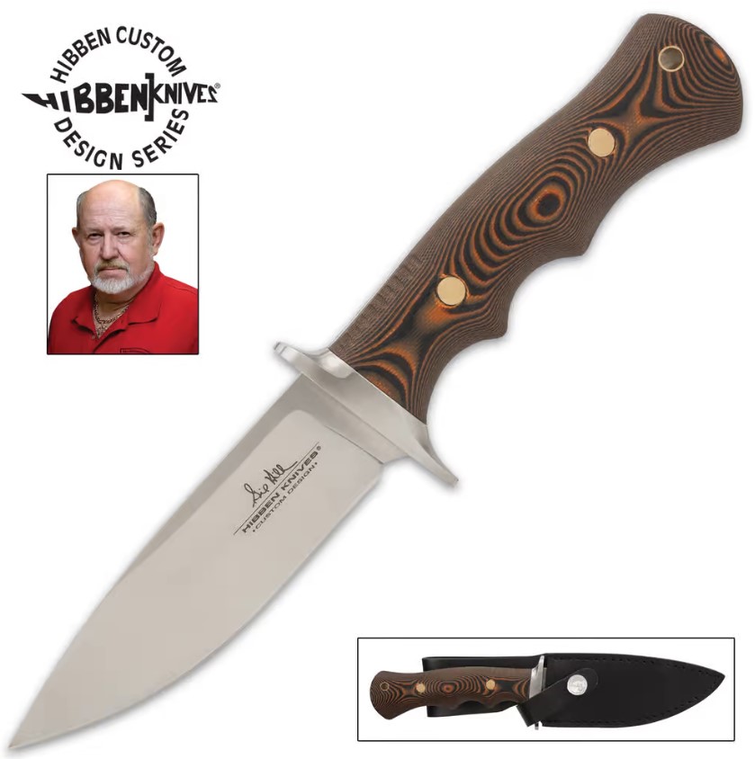 Hibben Tundra Bushcraft Knife And Sheath