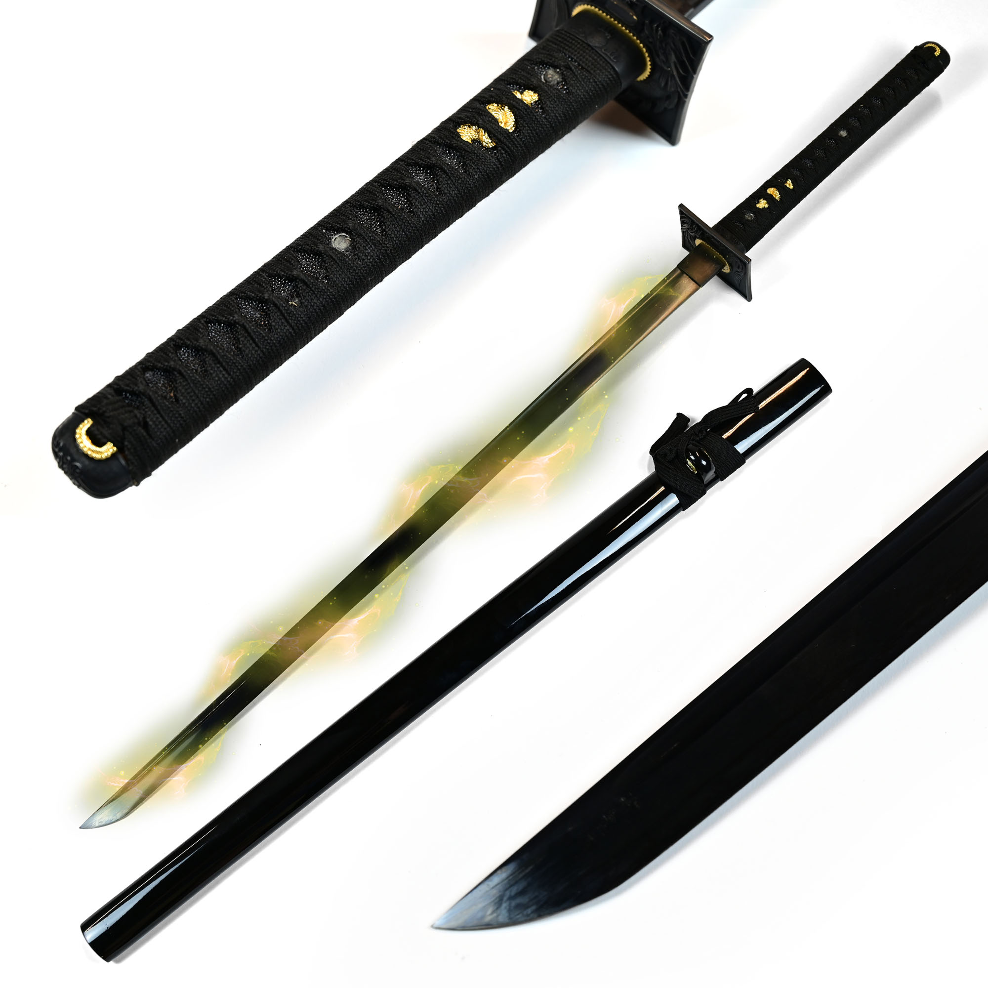 Black Damaskus Ninjato