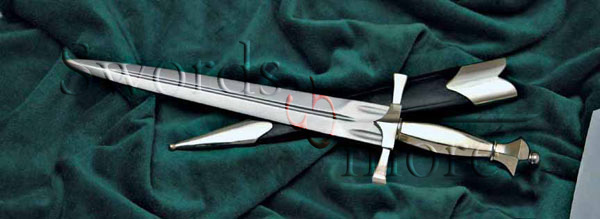 Silver Hilted Dagger