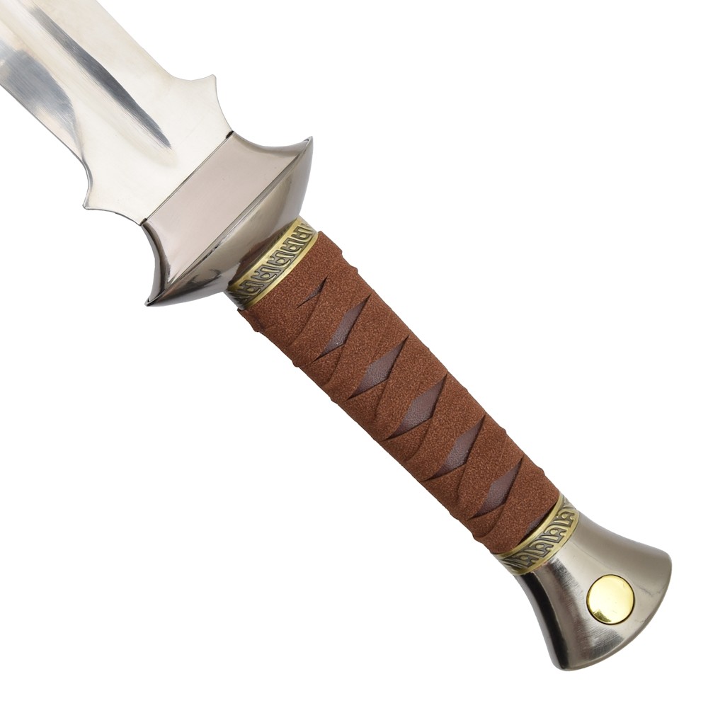 Der Herr der Ringe: Samweis Gamdschies Dolch – 60cm Stahl-Replika inkl. Scheide & Wandhalter