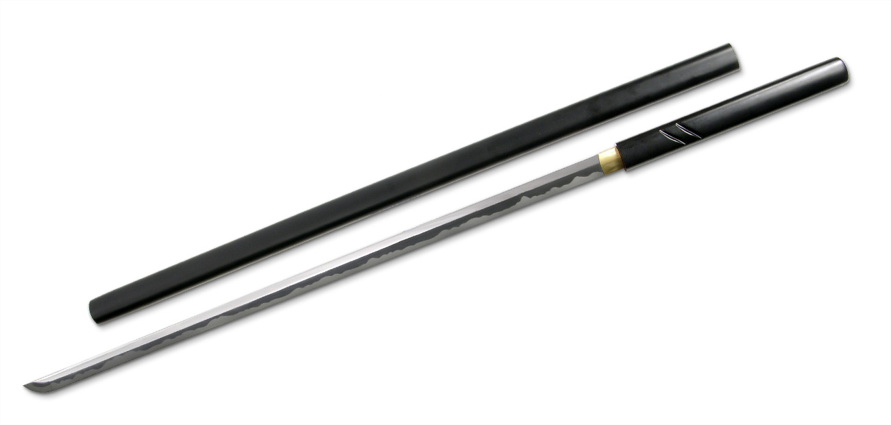 Zatoichi Shirasaya Katana, Black