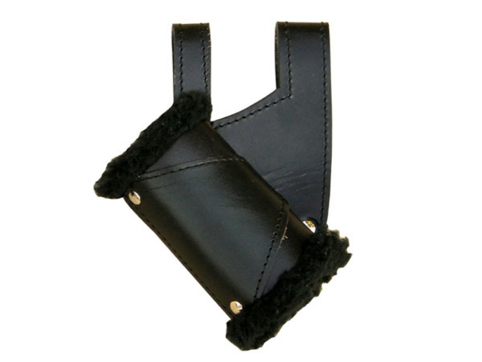 Sword Holder Black Fur left side black black