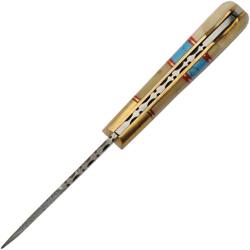 Bone/Turquoise Taschenmesser