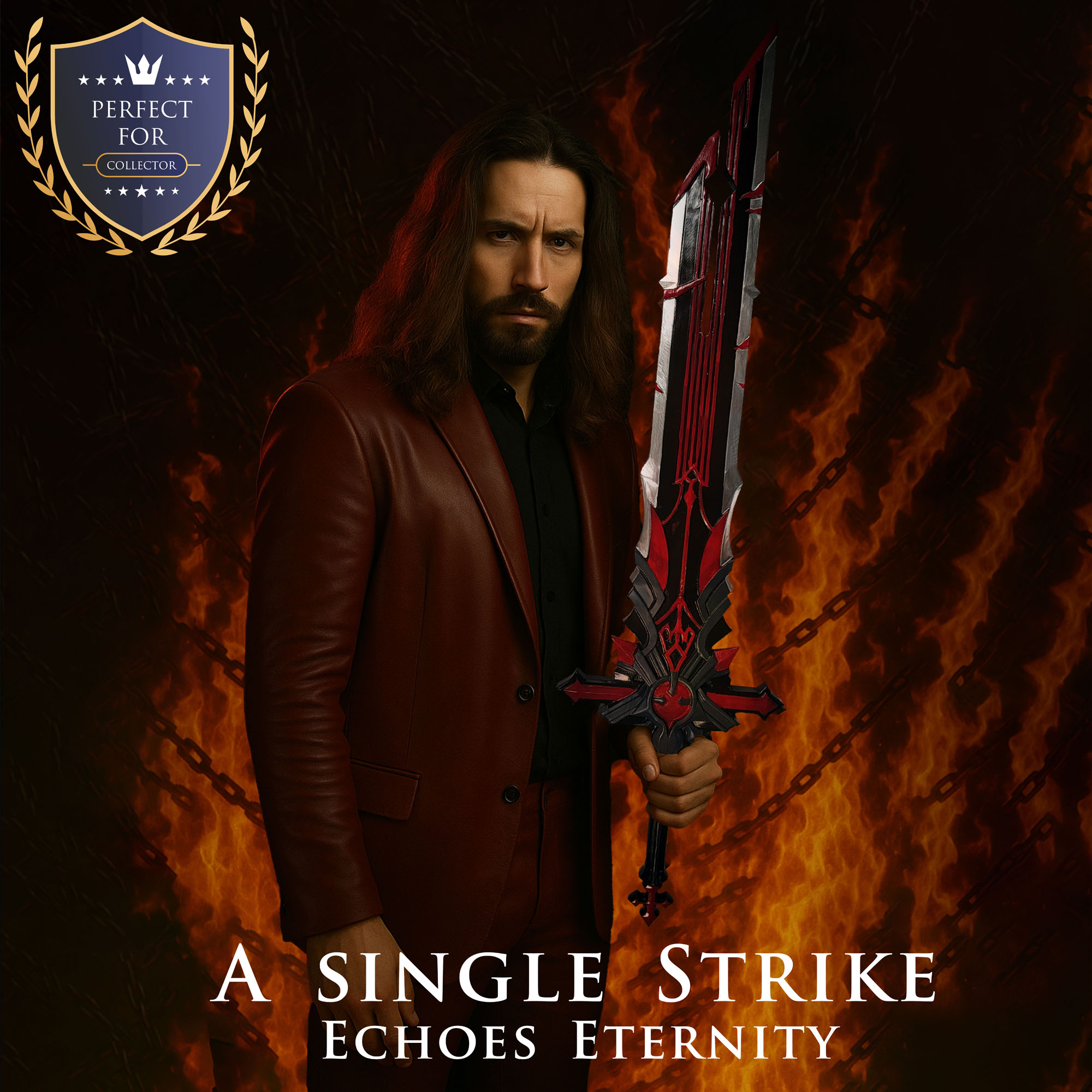 Genshin Impact - Sword of Diluc - Wolf's Gravestone