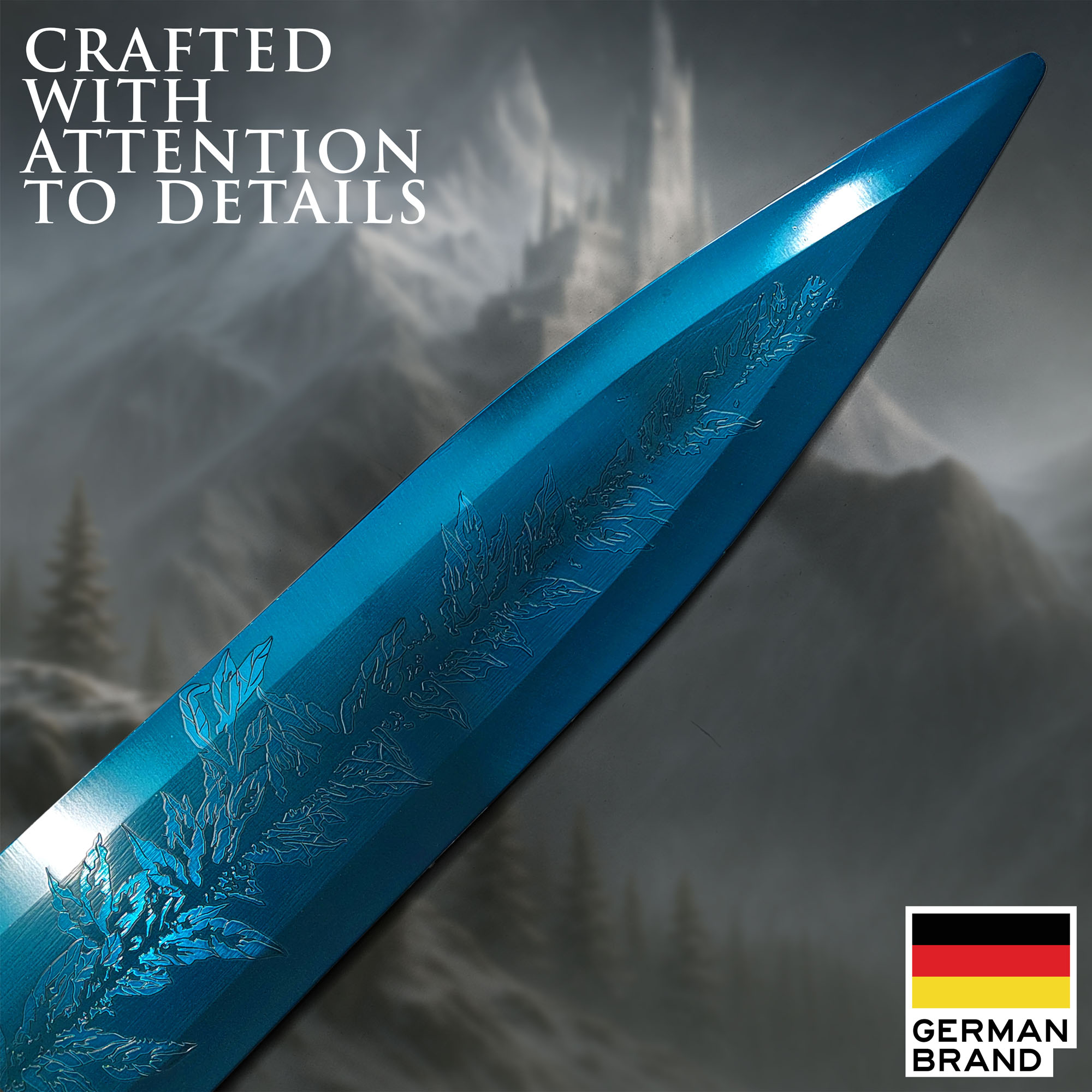 Elden Ring - Dark Moon Großschwert mit Wandtafel
