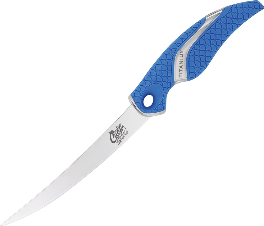 Cuda Titanium Bonded Curved Boning Knife