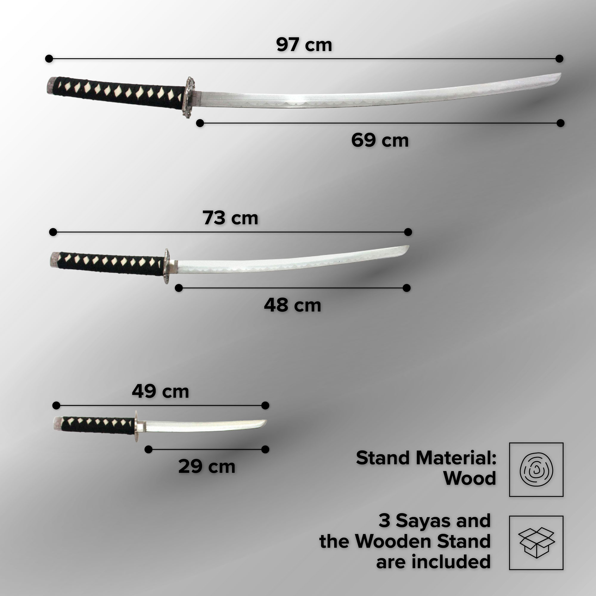 Samurai Schwert Set