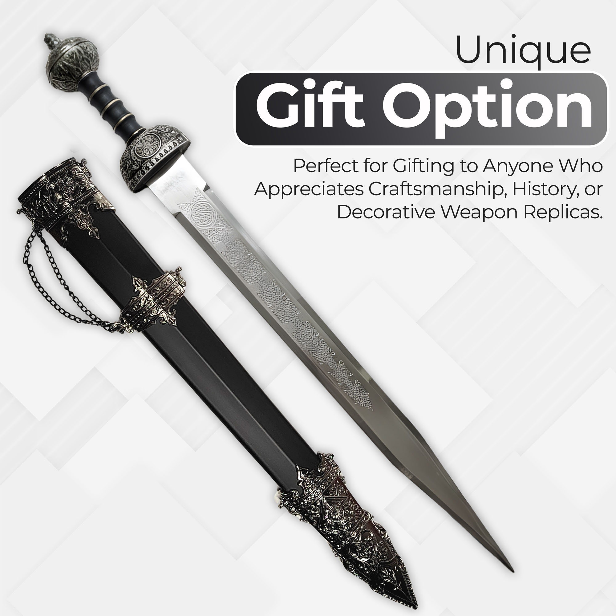 Römisches Gladius Schwert mit Scheide