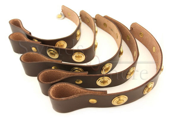 Roman Belt with Hanging Leather Strips